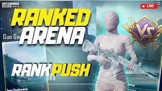 RANKED ARENA RANK PUSH LIVE | IPHONE XR | BGMI