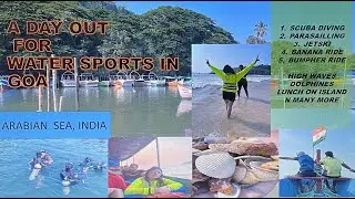 WATER SPORTS  IN GOA | PRICE |  SCUBA DIVING | PARASAILLING | MANY MORE