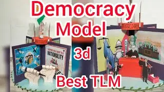 democracy model / 3d model #innovativeproject#exhibitionmodel #tlmideas #democracy #democracyinindia