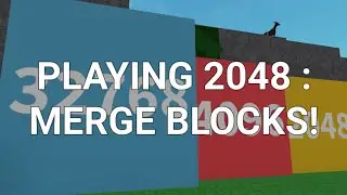 Playing 2048 : Merge Blocks!