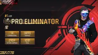 Satoru Gojo DOMAIN EXPANSION IN #free fire gameplay
