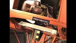 Leagane.Ro - Scaun auto Transformer T Isofix Concord - impact vazut de sus