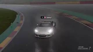Grand Turismo 7 ps5.spa race very wet at the end