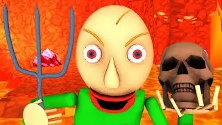 Baldi Hell (Baldi's Basics 3D horror game animation)
