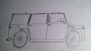 Drawing Tutorials: Luxury SUV