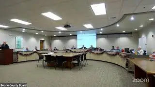 Boone County Board Meeting 12/18/2025