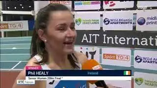 RTE News: Phil Healy Smashes 17 Year old record at AIT International Grand Prix 2020