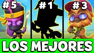 🔥TOP 5 PERSONAJES M&Aacute;S OP en Zooba🐾 con BURBUJA de PL&Aacute;STICO🔵