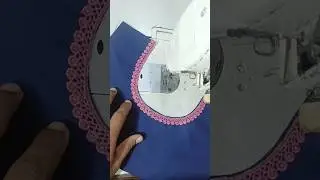 Round neck lase stitching malayalam /tips and tricks malayalam #tipsntricks #sewingtips
