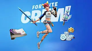Fortnite Summer Skye Crew Pack Showcase (AUGUST Crew Pack)