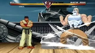 RYU vs MASTER ROSHI - High Level Insane Fight !