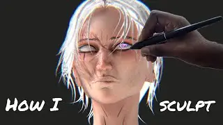 How I sculpt a character in 10 minutes - Speed sculpt