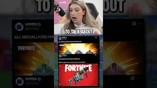 FORTNITE REMOVED MEDALLIONS + SHOCKWAVE LAUNCHER ‼️ #happyhappygal #fortnite #update