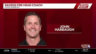 Baltimore Ravens fire HC John Harbaugh days after loss to Steelers