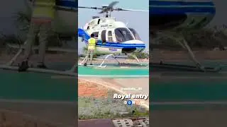 sambata helicopter entry       #sambata