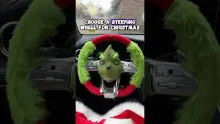 I Tried Different Steering Wheels for Christmas 🧑&zwj;🎄 🚙