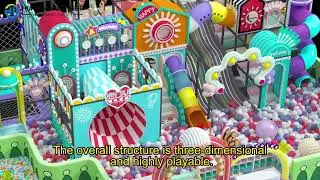 This amusement park equipment is extremely eye catching！