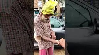 Giving Food To Poor People | Food Donation | Poor People Help Video | Helping Poor People #shorts