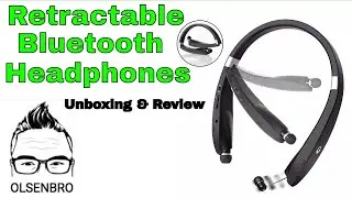 Unboxing: Foldable Retractable Bluetooth Headphones