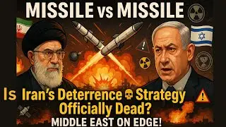 Missile vs Missile: Is Iran&rsquo;s Deterrence Strategy Officially Dead? | Middle East on Edge! 🔥🛰️- 1077