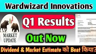 Wardwizard Innovations Share Latest News | Wardwizard Innovations Q1 Results 2026 | Wardwizard Share