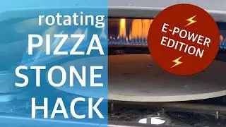 Easy DIY E-Power pizza stone HACK for any Ooni, Roccbox, Pizzaparty, ALFA Pizza oven + 1st Pizza