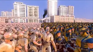UEBS 2 - 10 000 Bandits VS 10 000 Wolverines - UEBS 2 - Ultimate Epic Battle Simulator 2 - UEBS 2022
