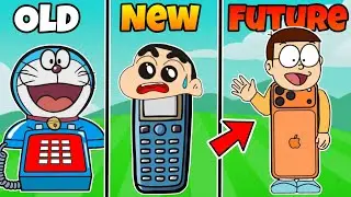 Shinchan & Nobita Become Indian I Phone 17 Pro Max  😱😱 | Shinchan And Nobita Game | Funny Game |