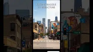 From Dull to Dazzling: Chicago's Moment #chicagostreets #transformation #glowingtransformation