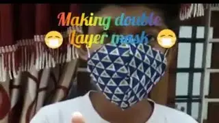 How to make double layered mask|MEDIA TO VARIETY|