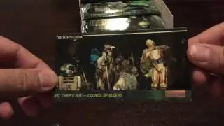 Box Break - Topps Widevision - Star Wars Return of the Jedi (1996)