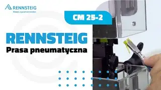 Prasa pneumatyczna Rennsteig - CM 25-2 do złączy wtykowych ekranowanych RJ