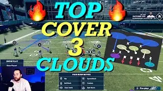 TOP 3 COVER 3 CLOUDS in madden 21!  ( With Situations EASY LOCKUP)