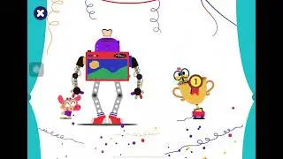 Robot Maker Game. Lingokids