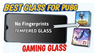 Best Glass For Pubg/Freefire Matte Tempered Glass For Any Smartphone Smooth Touch Experience