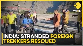India: 2 Foreign Women Trekkers Missing In Uttarakhand's Chamoli Rescued After 3 Days | WION