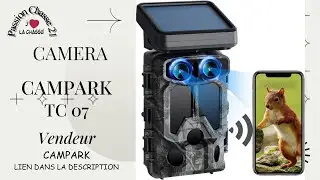 Cam&eacute;ra chasse Campark TC07 : le test complet !!!