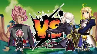 Request | Goku Black (Purgation) VS Saber OP/King of Knights & Alter Saber OP | MUGEN 1.1