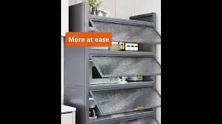 Joybos 6-Tier Heavy Duty Metal Multifunctional Kitchen Cabinet Storage Racks