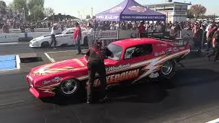 TOP 8 NOSTALGIA FUNNY CAR RUNS | CALIFORNIA HOT ROD REUNION 2025 | FAMOSO RACEWAY HIGHLIGHTS