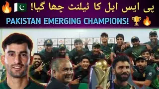 PSL Talent Wins! 🇵🇰 Pakistan Clinches the Emerging Asia Cup Final 🔥 | IPL Talent Falls Behind