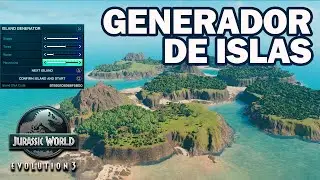 Island Generator in JWE3: Create maps you never imagined!
