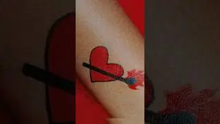 Tattoo on hand for girls and boys ✨#lovetattoo#inktattoo