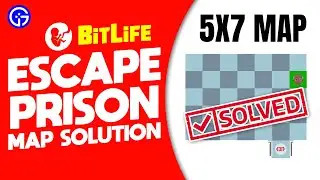 BITLIFE Escape Prison 5x7 Map - How To Escape From Jail #bitlife