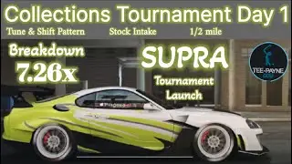 CSR2 | Турнир по коллекциям, день 1 | SUPRA | Разбор паттерна Tune & Shift 7.26 #gaming