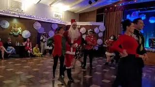 CHRISTMAS BOOGIE, A Shag dance routine by The L.A. Jitterbug Swing Dance Academy