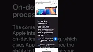 Apple On Device Processing #genarativeOS #openai #cloudcomputing
