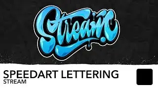 Speed Art Lettering - ускоренный процесс создания леттеринга.