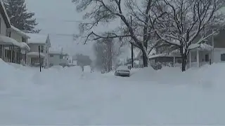 Record snowfall in the US