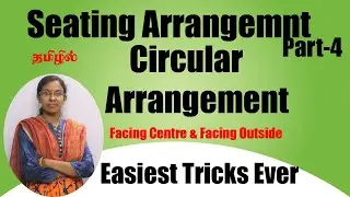 Circular Seating Arrangement-Reasoning-Part-4